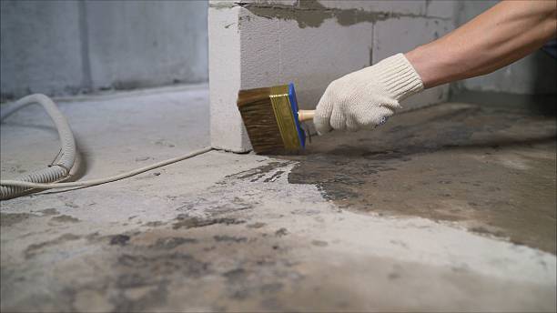 Crawl space vapor barrier installation in Woodmere, NY